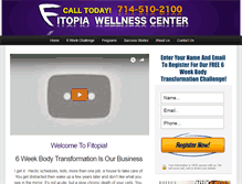 Tablet Screenshot of fitopia.com